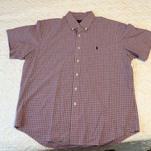 Polo Ralph Lauren, short sleeve, button up, XL